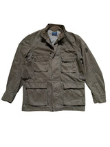Hackett Velospeed Field Jacket S/M Olive Green Cotton