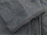 Barbour Ladies International Belted Jacket L/8 US Navy Polar Quilted Polyester