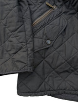 Barbour Jacket XL/XXL Black Chelsea Padded Quilt Polyester