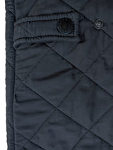 Barbour Jacket S/M Black Powell Padded Quilt Polyester