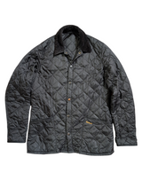 Barbour Jacket M/L Black Liddesdale Padded Quilt Polyamide