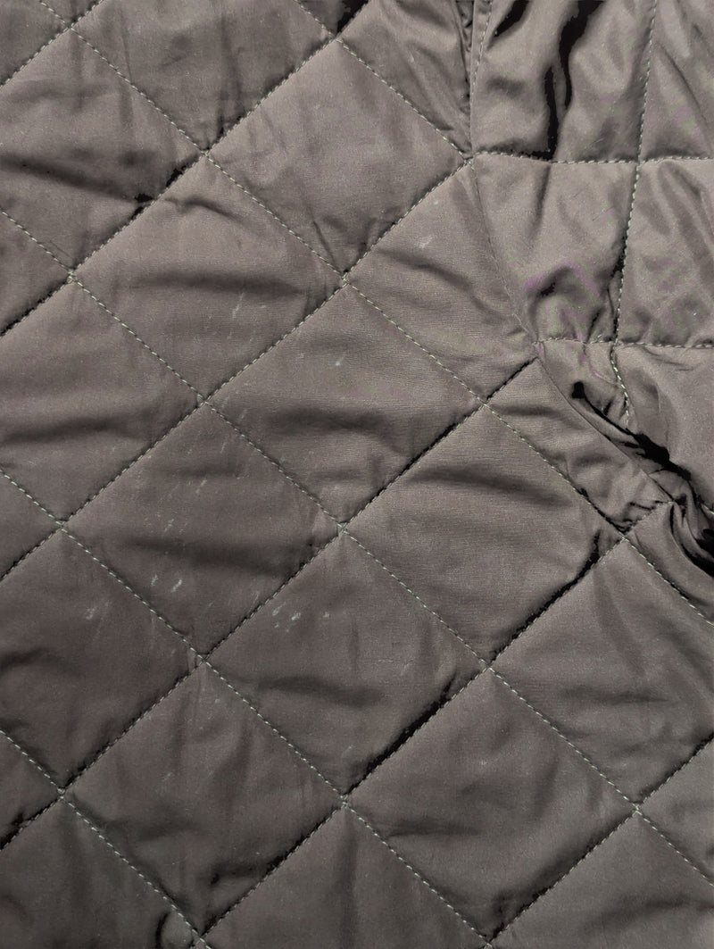 Barbour Jacket S/M Dark Brown Chelsea Padded Quilt Polyester