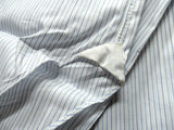 Barba Antica Barberia Shirt 15.75 White Striped Spread Collar Cotton