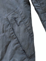 Barbour Barn Jacket M Soft Dark Blue Waxed Cotton