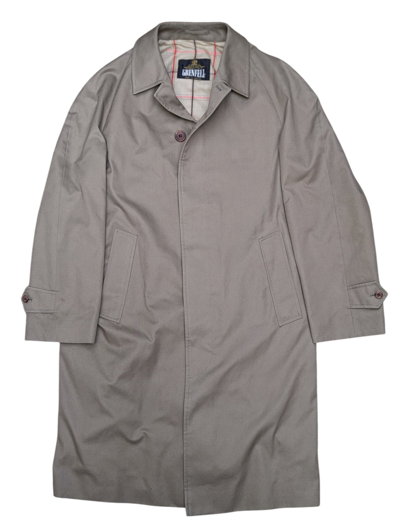 Grenfell Trench Coat M/38 Beige Cotton Blend Royal Warrant