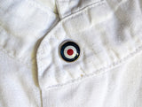 Ben Sherman Shirt M White Cotton/Linen