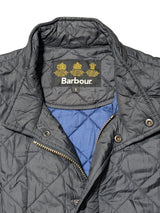 Barbour Jacket S/M Soft Navy Flyweight Chelsea Padded Quilt Polyester