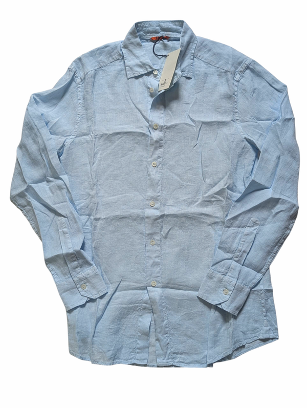 Barena Venezia Shirt S/48 Light Blue Linen