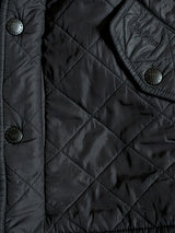 Barbour Jacket M/L Black Powell Padded Quilt Polyester