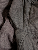 Barbour x Land Rover Ltd Ed. Jacket S Charcoal Brown Filey Quilt Flannel