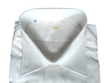 Barba Gold Label Shirt 17.5 White Spread Collar French Cuff Cotton
