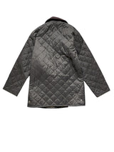 Barbour Jacket S/M Dark Jungle Green Liddesdale Padded Quilt Polyamide