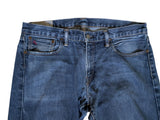 Ralph Lauren Jeans 34(36)x32 Washed Dark Blue 5 pocket cotton/elastane denim