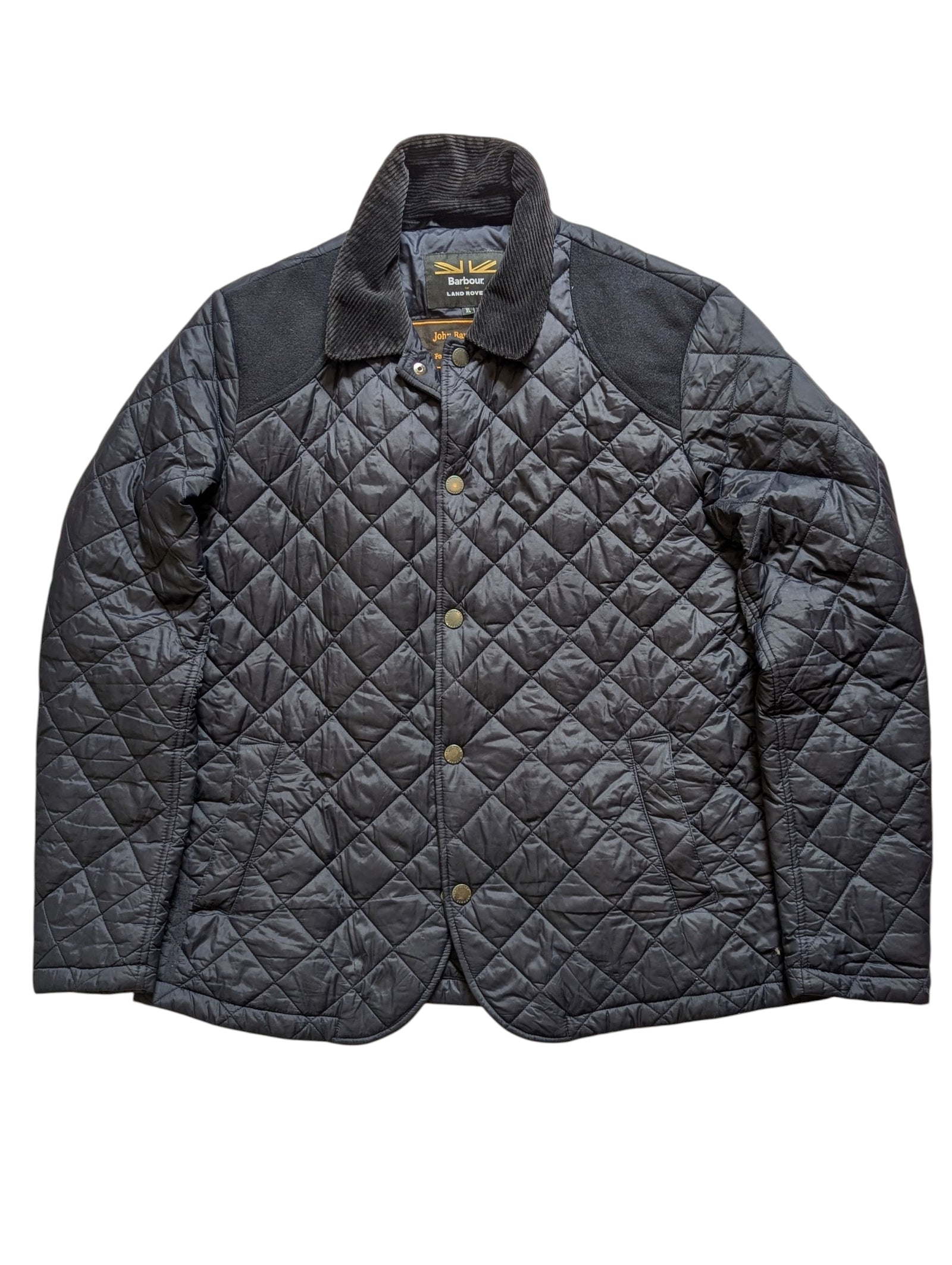 Barbour x Land Rover Defender Jacket M Mullbarton Midnight Quilted