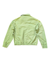 LBM 1911 Bomber Jacket Washed S/M Lime Green Linen/Cotton