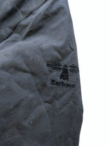 Barbour Barn Jacket M Soft Dark Blue Waxed Cotton