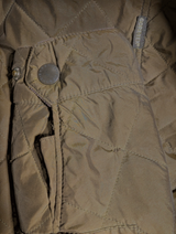Barbour Jacket XL Olive Brown Ariel Quilted Polyester Gore-Tex