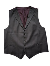 Caruso Vakko 3-Piece Suit 44R Charcoal Solaro Wool/Silk