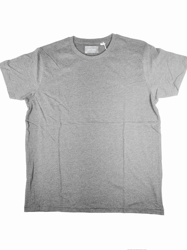 The Wardrobe Short Sleeve T-Shirt Light Grey Organic Cotton