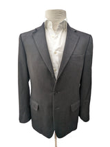 Zegna Sport Coat 40R 3-Button Black Pure Cashmere