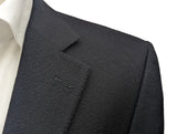 Zegna Sport Coat 40R 3-Button Black Pure Cashmere