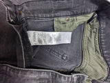 Zegna Jeans 32/33 Washed Dark Grey 5 pocket cotton/elastane denim