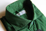 Barba Dandylife Shirt: Hunter green, Spread collar, garment washed/dyed cotton