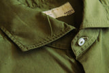 Barba Dandylife Shirt: Faded Olive green, Spread collar, garment washed/dyed cotton