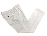 Brunello Cucinelli Trousers 36 Light Beige Flat Front Cotton