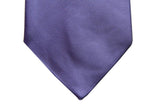 Benjamin Tie Solid lavender purple silk
