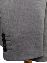 Benjamin Suit Mid Grey 2-Button Wool Sharksin