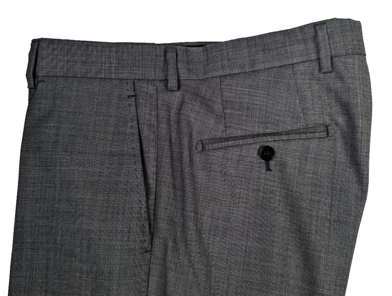 Benjamin Suit Mid Grey 2-Button Wool Sharksin