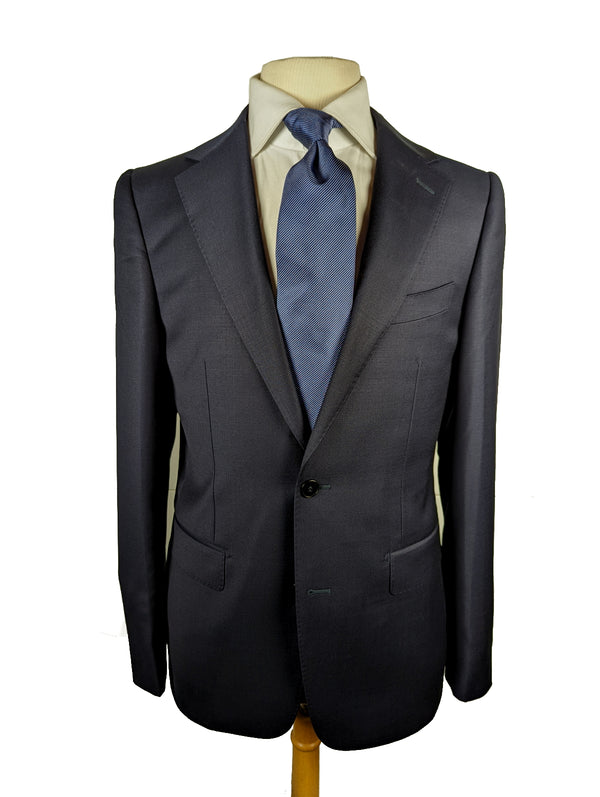 Benjamin Suit Navy Blue 2-Button Model Wool/Cashmere