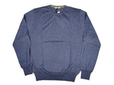 LBM 1911 Sweater Medium/50, Soft heather blue Crewneck Silk/Cashmere