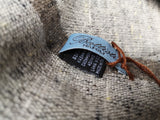 Battisti Scarf Light Earthy Grey Donegal Cashmere/Wool