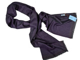 Battisti Scarf Dark fuchsia melange Cashmere/Wool