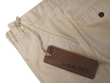 LBM 1911 Trousers 34, Stone beige Flat front Full Leg Cotton