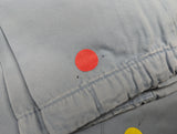 Kiton Jeans 37 Washed Light Blue Cotton Damaged