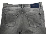 Kiton Jeans 31/32 Washed Grey Denim Slim Fit