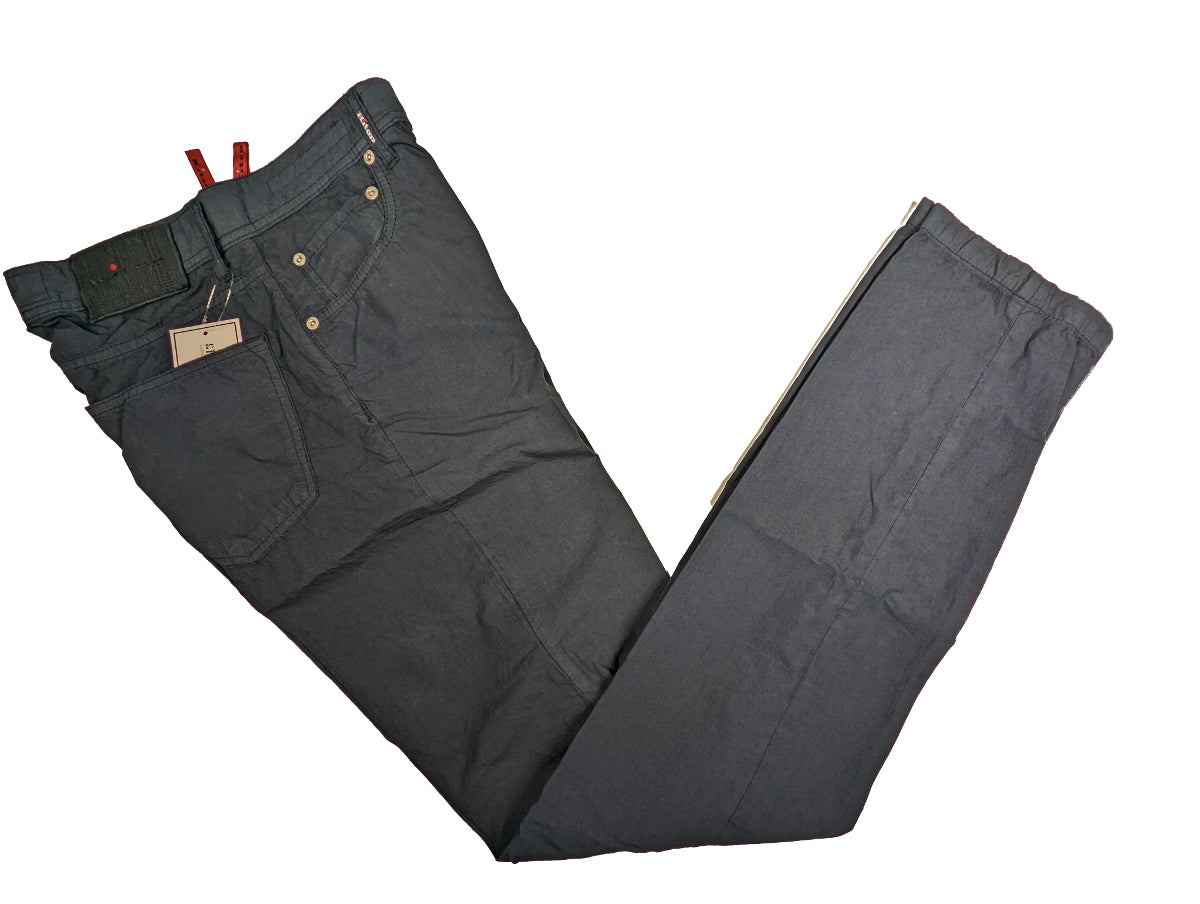 Kiton Jeans 30/31 Navy blue Spring cotton – eHABERDASHER