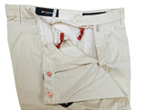 Kiton Trousers 38 Light Stone Beige Cotton Stretch DMG