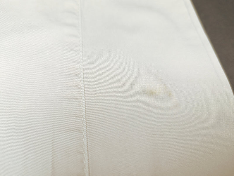 Kiton Trousers 38 Light Stone Beige Cotton Stretch DMG