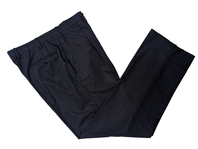Kiton Suit: 40R Dark Blue, 3-button, superfine wool