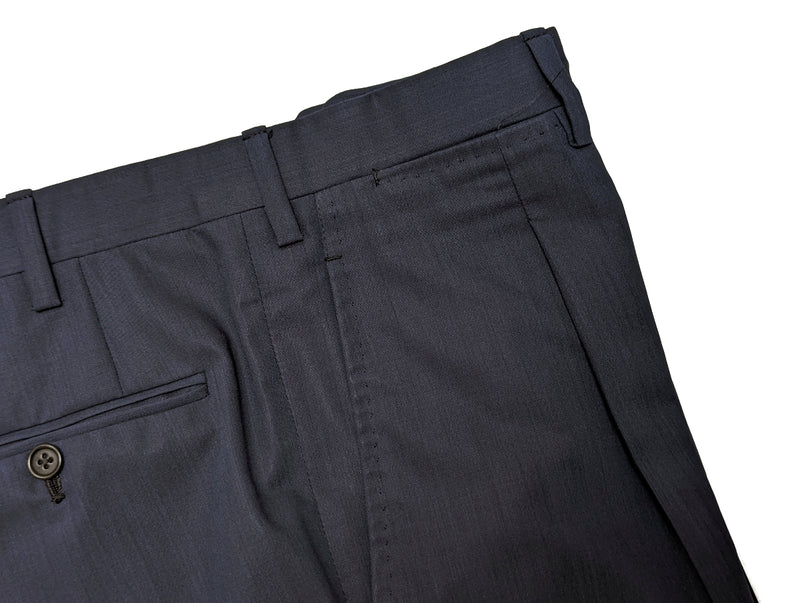 Kiton Suit: 40R Dark Blue, 3-button, superfine wool
