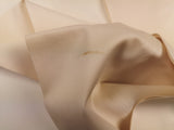 Luigi Bianchi Trousers 36 Cream Flat front Full Leg Wool