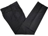 Luigi Bianchi Suit 42R Charcoal Soft Plaid Double Breasted Wool Reda