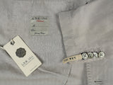 LBM 1911 Suit Light Stone Herringbone 3-Button Cotton/Linen
