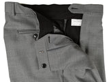 Luigi Bianchi Suit 40R Black/White Puppytooth Check 3-Button Pure Wool