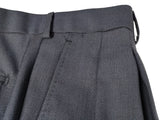 Luigi Bianchi Suit 40R Steel Blue Nailhead 3-Button Wool