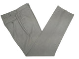 Luigi Bianchi Lubiam Suit 38R Mid Grey Striped 3-Button Wool